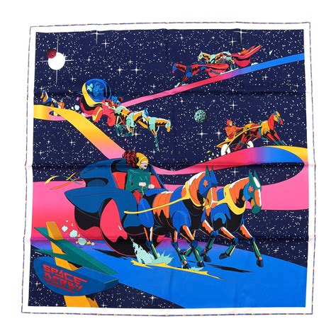 hermes space derby scarf